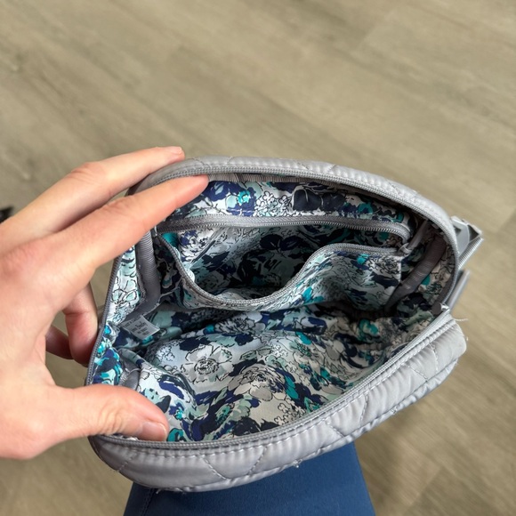 Vera Bradley Quilted Crossbody Bag in Gray - Picture 2 of 2
